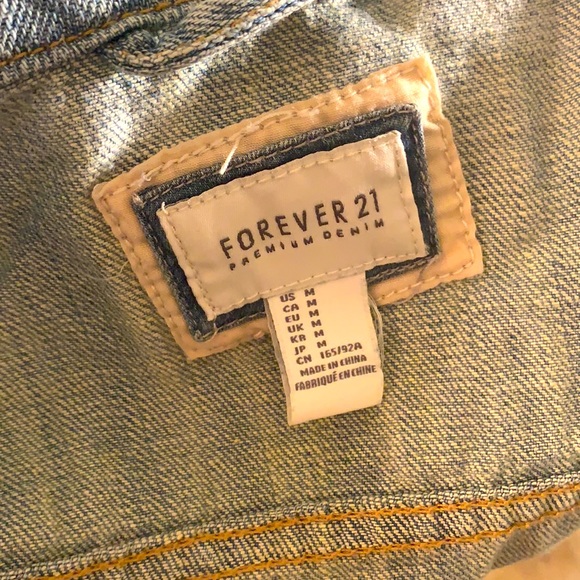 Forever 21 Premium Denim Jacket 💥 - Picture 8 of 8